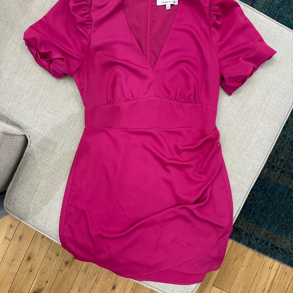 Elegant Fuchsia Dress